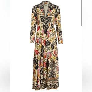 Meg Romantic Garden Maxi Dress